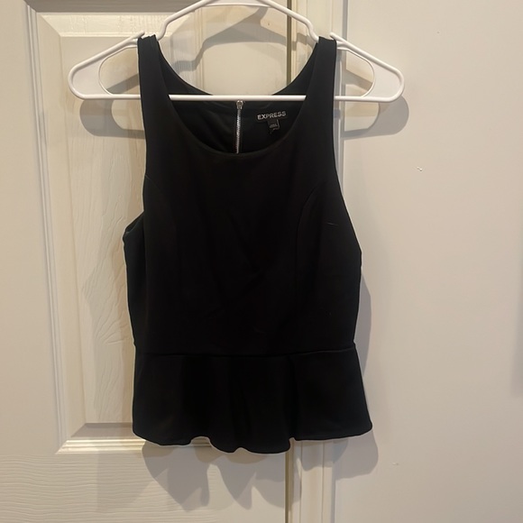 Express Lace Peplum Blouse - Picture 1 of 3